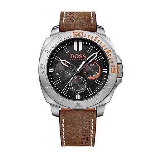 Image of Hugo Boss Orange Sao Paulo Sølv Quartz Herre ur, model 1513297